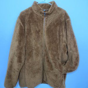 Uniqlo X-Large Fluffy Yarn Fleece Full-Zip Jacket